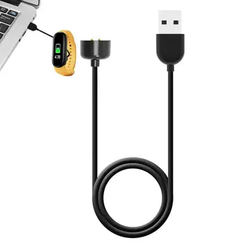 50 см 100 см USB-кабель зарядная док-станция для Xiaomi Mi Band 5 Smart Bracelet Портативный прочный адаптер для путешествий Адаптер кабеля Аксессуары