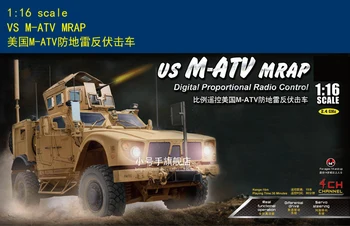 TRUMPETER 00814 1:16 US M-ATV MRAP Цифровой комплект пропорционального радиоуправления