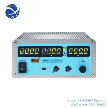 YYHCKPS6011 высокое качество регулируемый переключатель 220 В переменного тока 36 В постоянного тока регулируемый источник питания 48 В 10 А 60 В 0-11А без шума