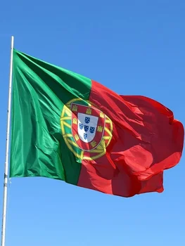 НОВЫЙ флаг Португалии 3 фута x 5 футов Висячий флаг Португалии Стандартный флаг из полиэстера Баннер