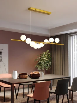  Роскошная изысканная светодиодная люстра используется для столовой, гостиной, спальни, белого золотого пульта дистанционного управления, украшения домашней лампы